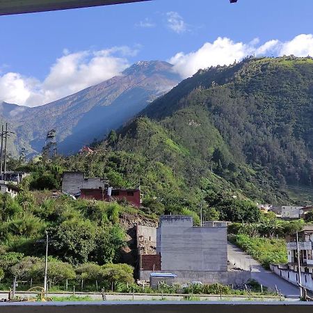 Elegante Apartamento Con Vistas Al Volcan Tungurahua バーニョス エクステリア 写真