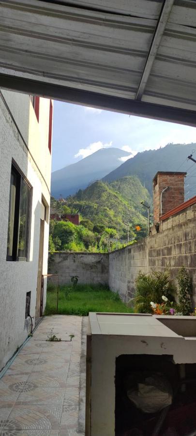 Elegante Apartamento Con Vistas Al Volcan Tungurahua バーニョス エクステリア 写真