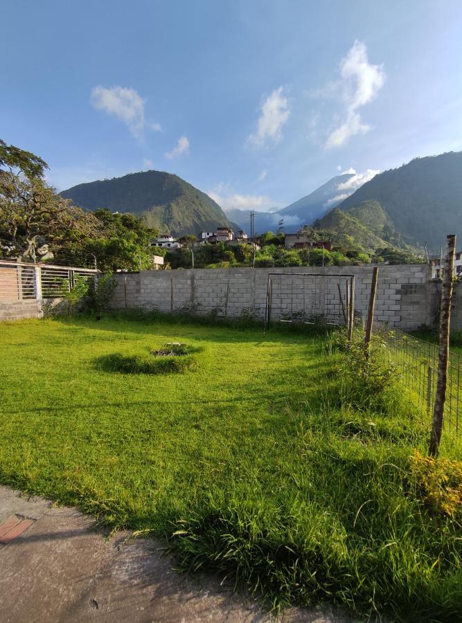 Elegante Apartamento Con Vistas Al Volcan Tungurahua バーニョス エクステリア 写真