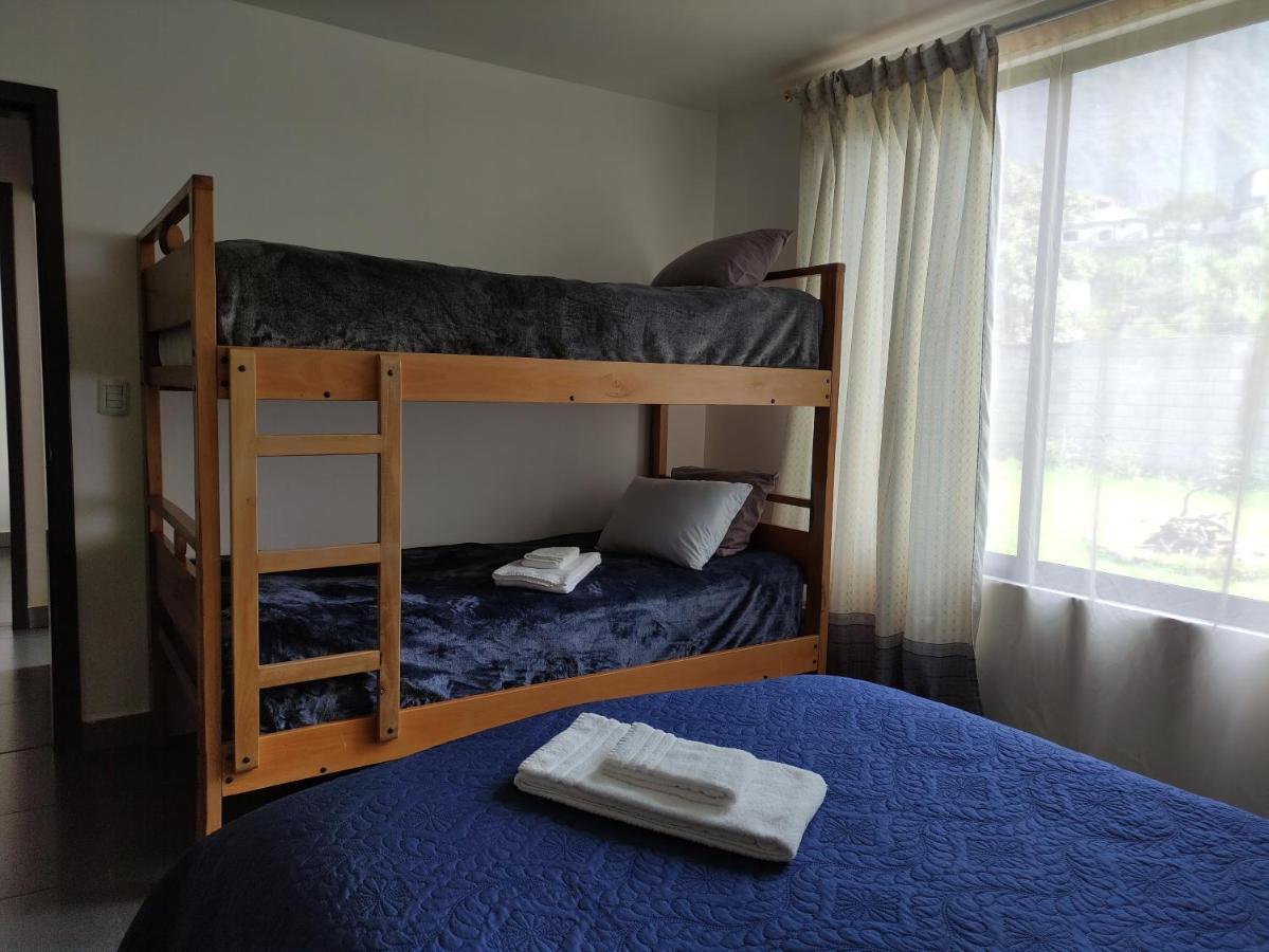 Elegante Apartamento Con Vistas Al Volcan Tungurahua バーニョス エクステリア 写真